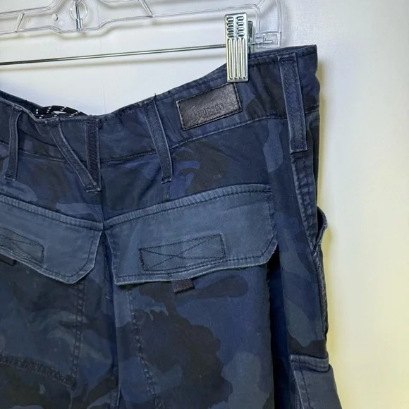 Hudson Jeans Navy Camouflage Cargo Pants - Picture 13 of 14